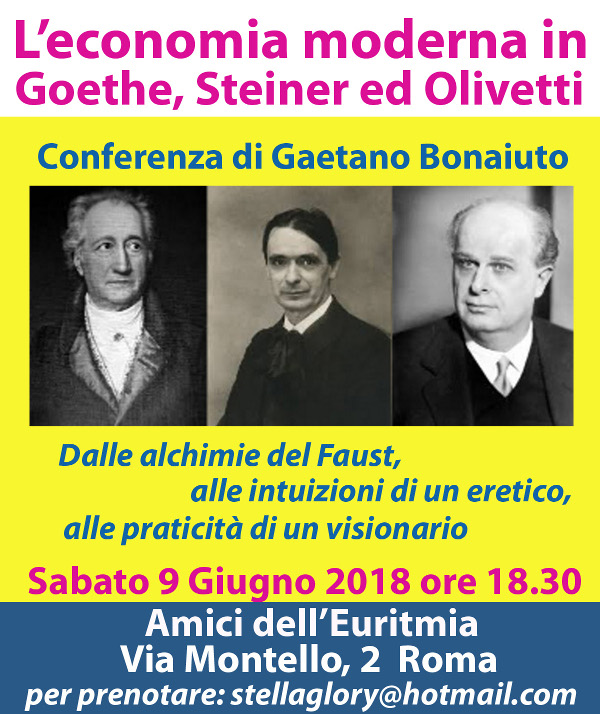 Goethe Steiner Olivetti